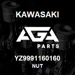 YZ9991160160 Kawasaki NUT | AGA Parts