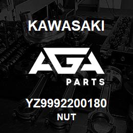 YZ9992200180 Kawasaki NUT | AGA Parts