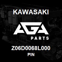 Z06D0068L000 Kawasaki PIN | AGA Parts