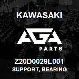 Z20D0029L001 Kawasaki SUPPORT, BEARING | AGA Parts