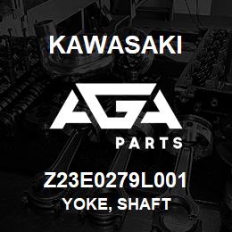 Z23E0279L001 Kawasaki YOKE, SHAFT | AGA Parts