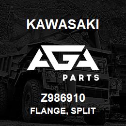 Z986910 Kawasaki FLANGE, SPLIT | AGA Parts