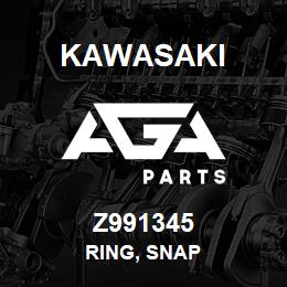 Z991345 Kawasaki RING, SNAP | AGA Parts