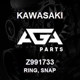 Z991733 Kawasaki RING, SNAP | AGA Parts