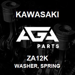 ZA12K Kawasaki WASHER, SPRING | AGA Parts