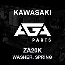 ZA20K Kawasaki WASHER, SPRING | AGA Parts