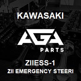 ZIIESS-1 Kawasaki ZII EMERGENCY STEERING SCHEMAT | AGA Parts