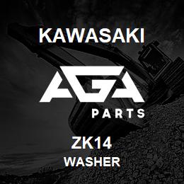 ZK14 Kawasaki WASHER | AGA Parts