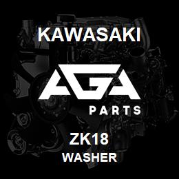 ZK18 Kawasaki WASHER | AGA Parts