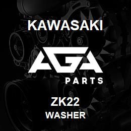 ZK22 Kawasaki WASHER | AGA Parts