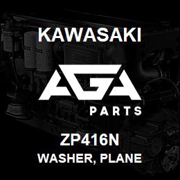 ZP416N Kawasaki WASHER, PLANE | AGA Parts