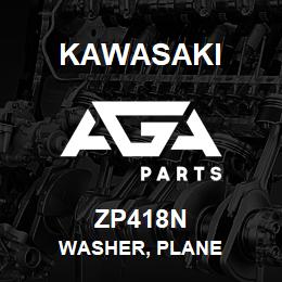 ZP418N Kawasaki WASHER, PLANE | AGA Parts