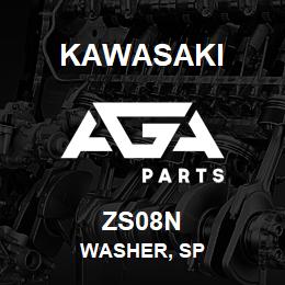 ZS08N Kawasaki WASHER, SP | AGA Parts