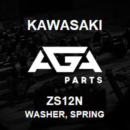 ZS12N Kawasaki WASHER, SPRING | AGA Parts