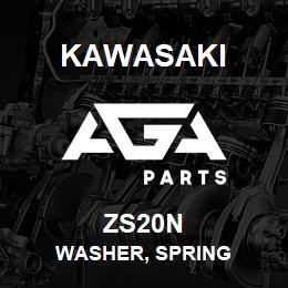 ZS20N Kawasaki WASHER, SPRING | AGA Parts