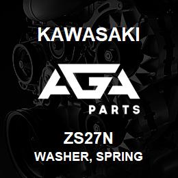 ZS27N Kawasaki WASHER, SPRING | AGA Parts