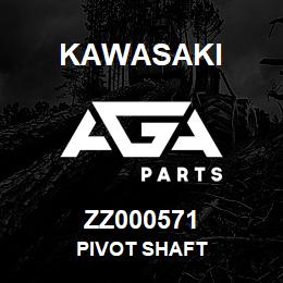 ZZ000571 Kawasaki PIVOT SHAFT | AGA Parts