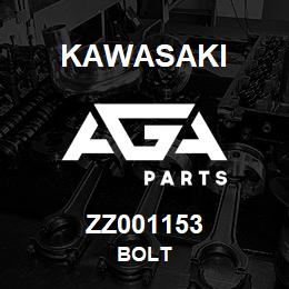 ZZ001153 Kawasaki BOLT | AGA Parts