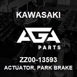 ZZ00-13593 Kawasaki ACTUATOR, PARK BRAKE | AGA Parts