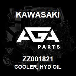 ZZ001821 Kawasaki COOLER, HYD OIL | AGA Parts