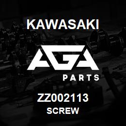 ZZ002113 Kawasaki SCREW | AGA Parts