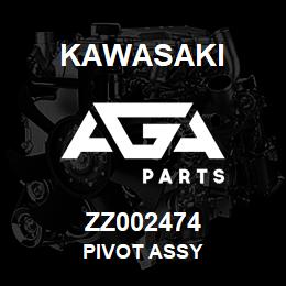 ZZ002474 Kawasaki PIVOT ASSY | AGA Parts