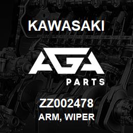 ZZ002478 Kawasaki ARM, WIPER | AGA Parts