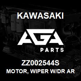 ZZ002544S Kawasaki MOTOR, WIPER W/DR ARM | AGA Parts