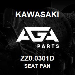 ZZ0.0301D Kawasaki SEAT PAN | AGA Parts