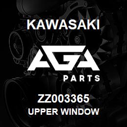 ZZ003365 Kawasaki UPPER WINDOW | AGA Parts