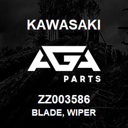 ZZ003586 Kawasaki BLADE, WIPER | AGA Parts