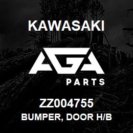 ZZ004755 Kawasaki BUMPER, DOOR H/B | AGA Parts