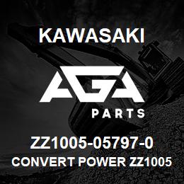 ZZ1005-05797-0 Kawasaki CONVERT POWER ZZ1005-05797-01A | AGA Parts