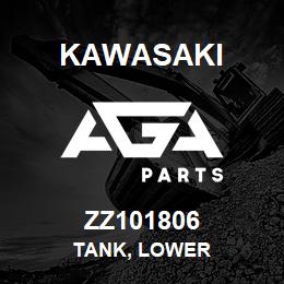 ZZ101806 Kawasaki TANK, LOWER | AGA Parts