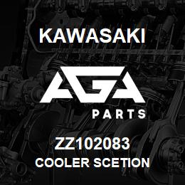 ZZ102083 Kawasaki COOLER SCETION | AGA Parts