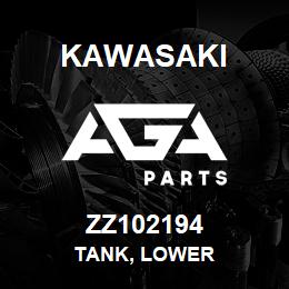 ZZ102194 Kawasaki TANK, LOWER | AGA Parts