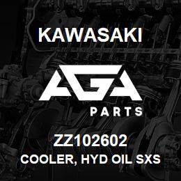 ZZ102602 Kawasaki COOLER, HYD OIL SXS 95Z4E | AGA Parts