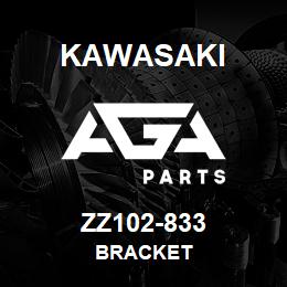 ZZ102-833 Kawasaki BRACKET | AGA Parts