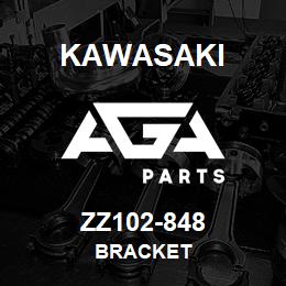 ZZ102-848 Kawasaki BRACKET | AGA Parts