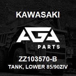 ZZ103570-B Kawasaki TANK, LOWER 85/90ZIV | AGA Parts