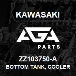 ZZ103750-A Kawasaki BOTTOM TANK, COOLER | AGA Parts