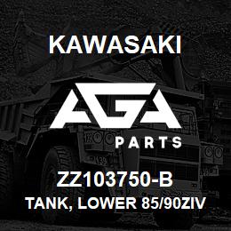 ZZ103750-B Kawasaki TANK, LOWER 85/90ZIV | AGA Parts