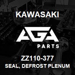 ZZ110-377 Kawasaki SEAL, DEFROST PLENUM | AGA Parts