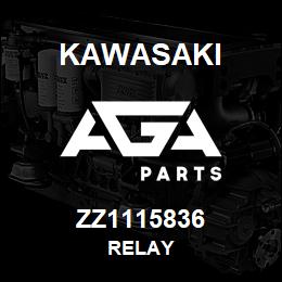 ZZ1115836 Kawasaki RELAY | AGA Parts