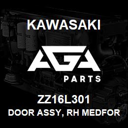 ZZ16L301 Kawasaki DOOR ASSY, RH MEDFORD | AGA Parts