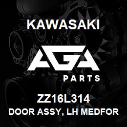 ZZ16L314 Kawasaki DOOR ASSY, LH MEDFORD | AGA Parts