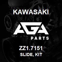 ZZ1.7151 Kawasaki SLIDE, KIT | AGA Parts