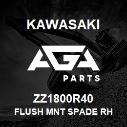 ZZ1800R40 Kawasaki FLUSH MNT SPADE RH | AGA Parts