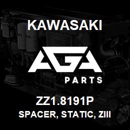 ZZ1.8191P Kawasaki SPACER, STATIC, ZIII | AGA Parts