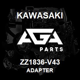 ZZ1836-V43 Kawasaki ADAPTER | AGA Parts